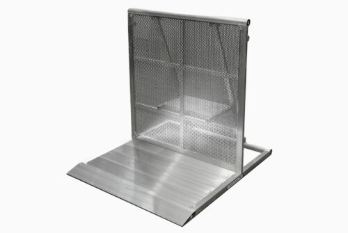 Bühnengitter Stahl 2m